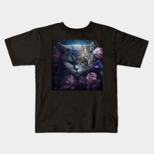 Mystical British Blue Kids T-Shirt